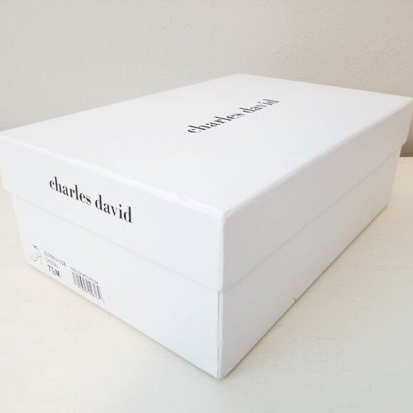 Charles David Cristal Strappy High Heels Rose Gold Metallic Women's Size 7.5 - Picture 15 of 15